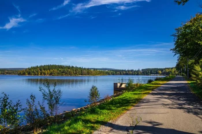 Velké Dářko - největší rybník Vysočiny